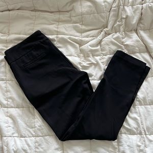 Black Pull-On Dress Pants